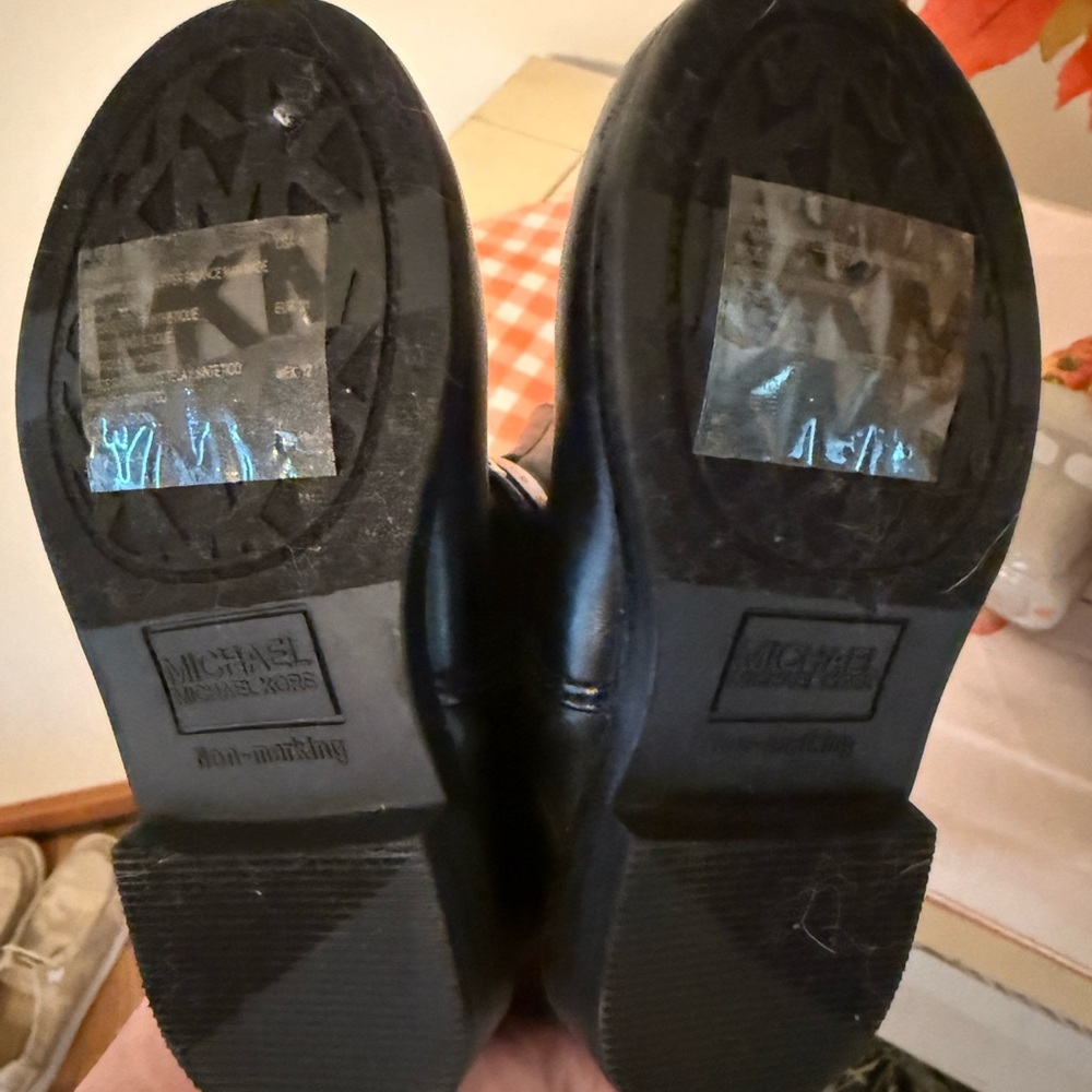 Michael Kors Kids Black Boots